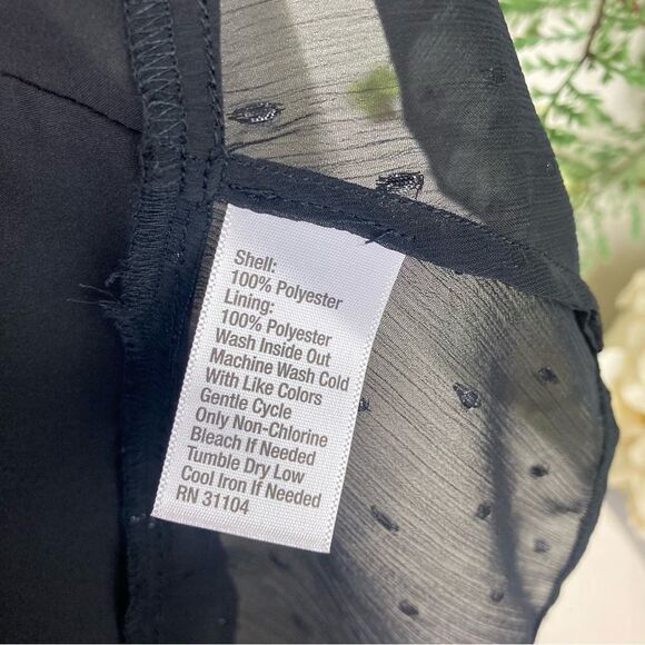 KAARI BLUE blouse (new) | black sparkle | small | cocktail - Picture 6 of 8